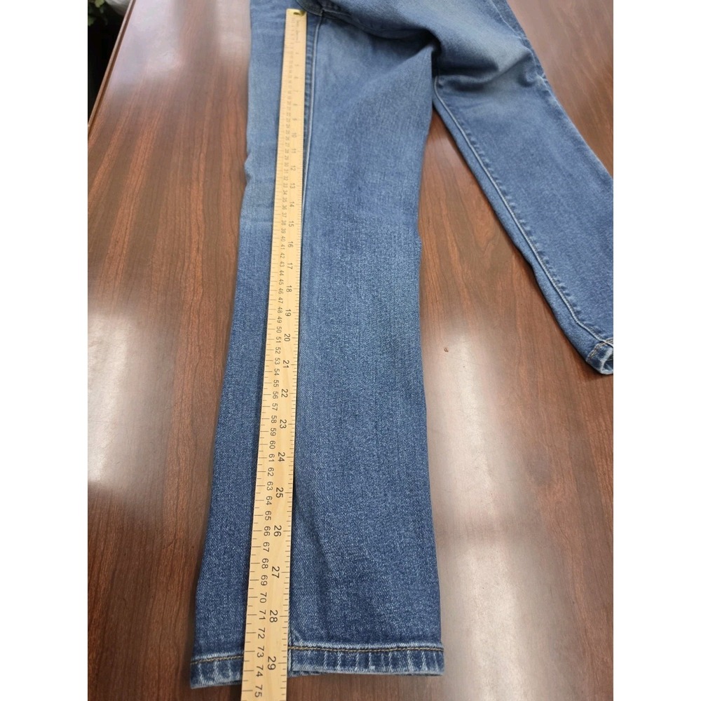 Gap 1969 Jeans Women Size 8 Medium Wash Straight Leg Stretch Cotton Denim Mid - Picture 8 of 8